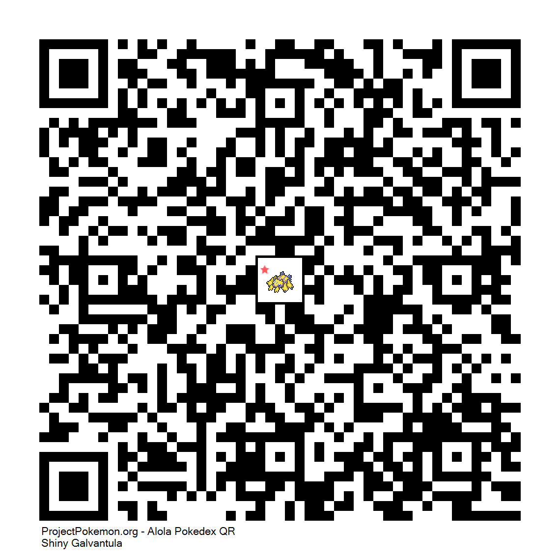 Cdigo QR de Galvantula variocolor